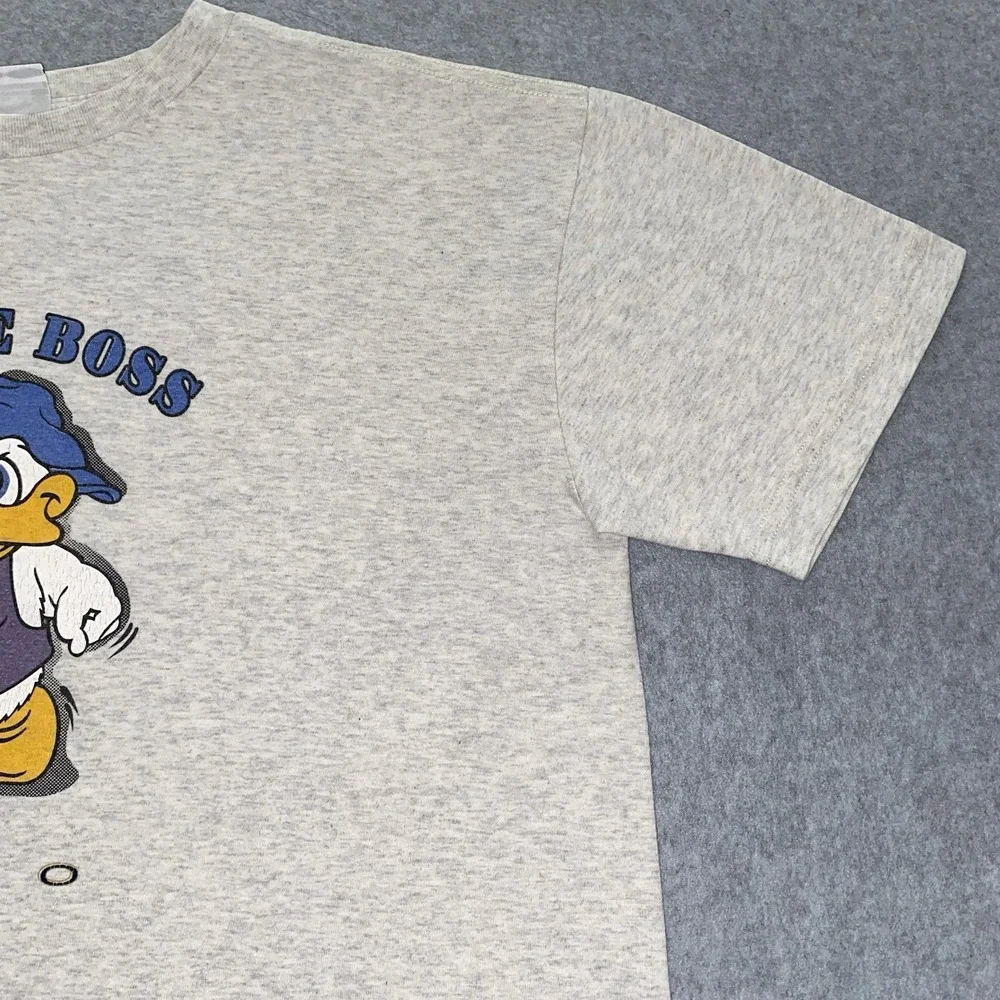 Vtg 90s Youth XL Shirt I'm The‎ Boss Duck Cartoon Reno Graphic Sierra Madre Tee